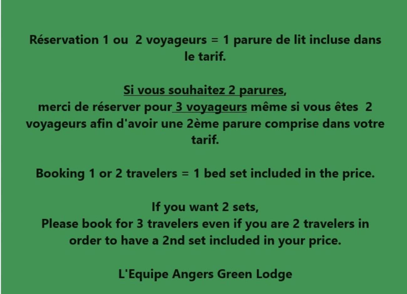 Angers Green Lodge エクステリア 写真